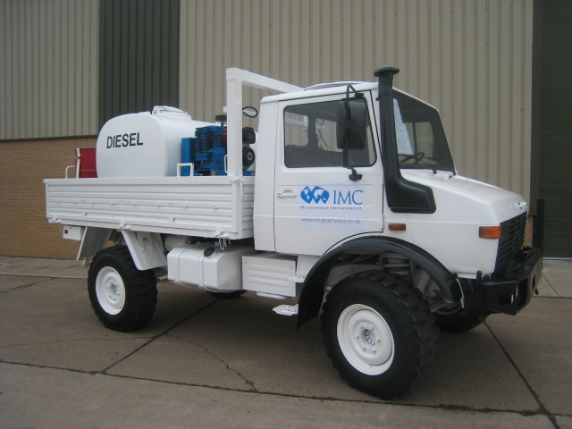 military vehicles for sale - Mercedes unimog U1300L service truck